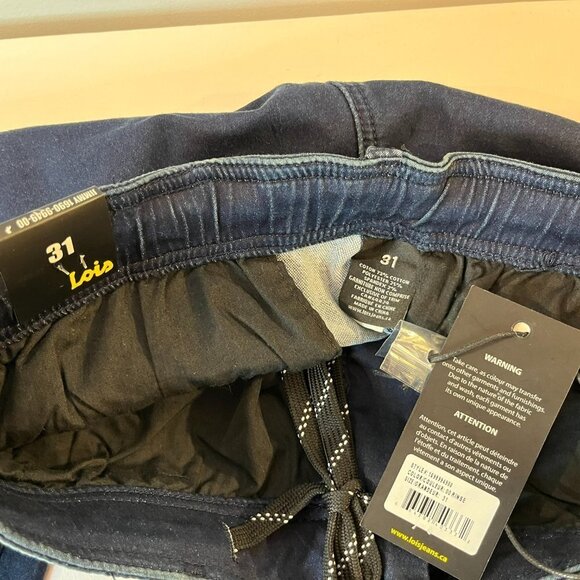 Lois Men's Jimmy Rugby Stretch Knitted Denim Jeans - Size 31 x 34 - NWT - Picture 7 of 7